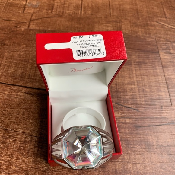 Baccarat Lillustre bracelet mirror clear crystal - Picture 12 of 16